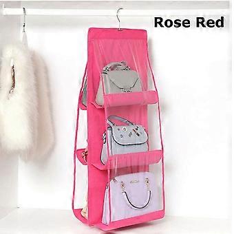 6 Taschen Regal Aufbewahrung Hngetasche Handtasche Organizer Halter  Garderobe Schrnke Schrank Platzsparende Organizer | Fruugo AT
