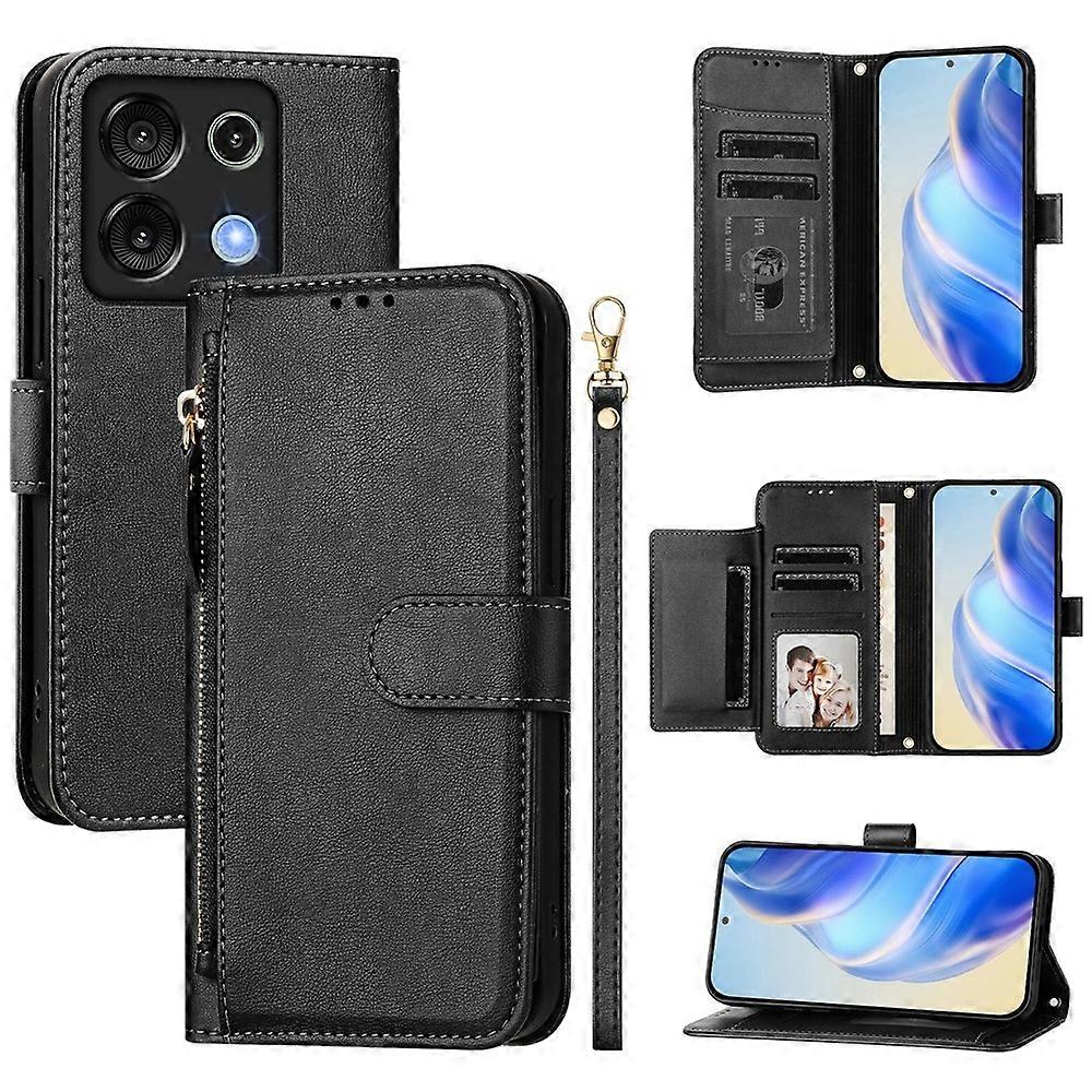 Zipper Wallet Leather Case For Umidigi G9 5G