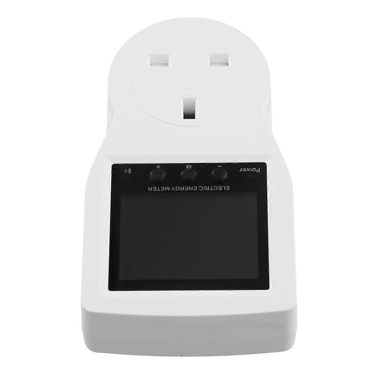 Tuya WIFI Smart Socket 16A Digital Wattmeter Voltmeter Power Meter Electricity Consumption Kwh Ener