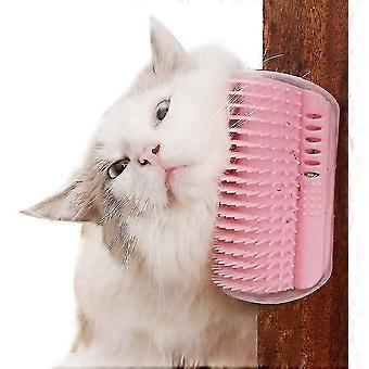 Pet Comb Pet Grooming Kamm Winkel Rubbingpink Pet Massage Kamm