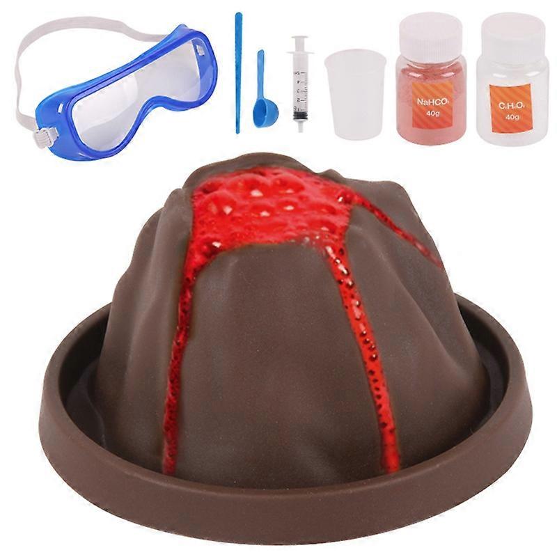 DIY Building Erupting Volcano Model Science Experiment Kit Educational Kids Toy KAESI KAESI