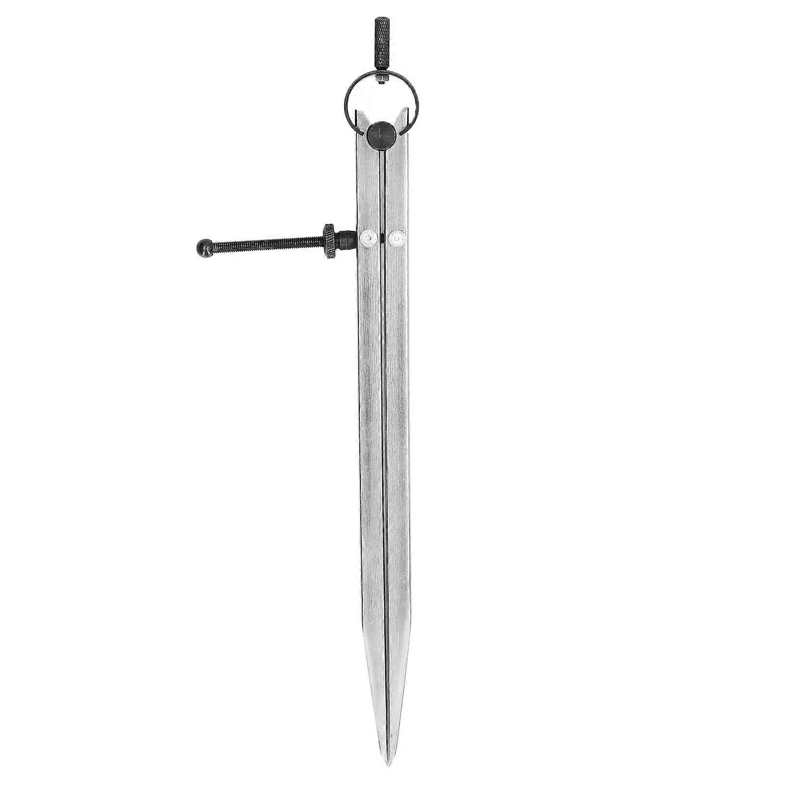 Wing Divider Adjustable Divider Calipers with Spring Nut for Leather Scribing and Marking250mm