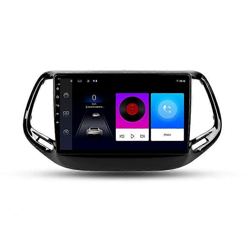 Car Radio For Jeep Compass 2 MP 2016 - 2018 Multimedia Video Player WIFI GPS