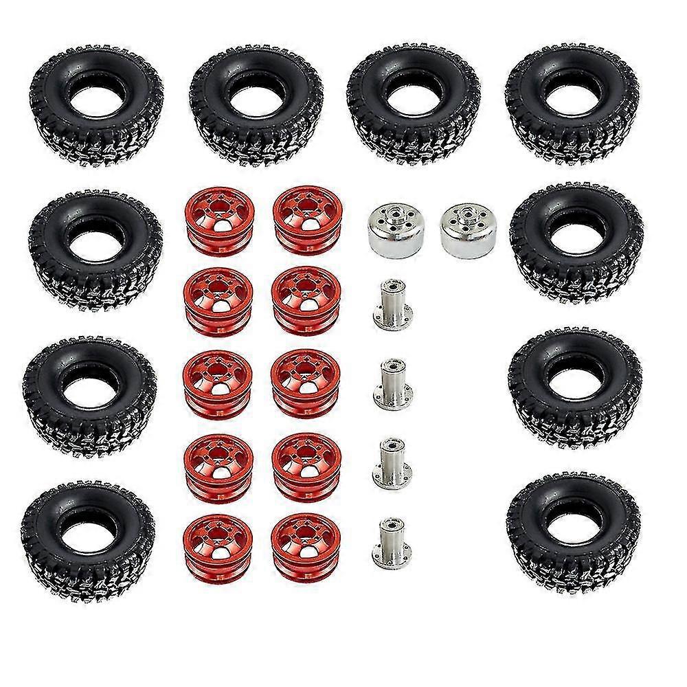 Metal Upgrade Modified Double Wheel Tires