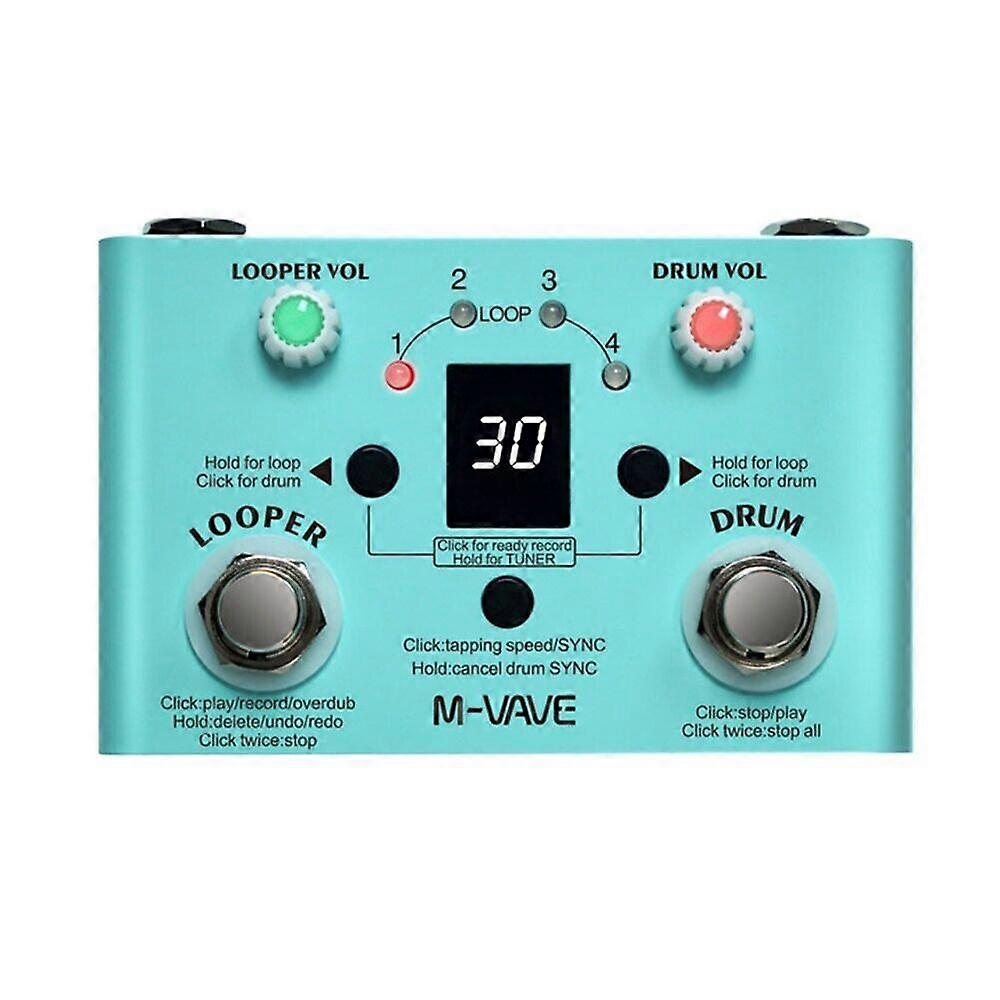 Multi Effect Pedal Multi Effect Pedal 11 Mins 30 Drums Guitar Effect Pedal