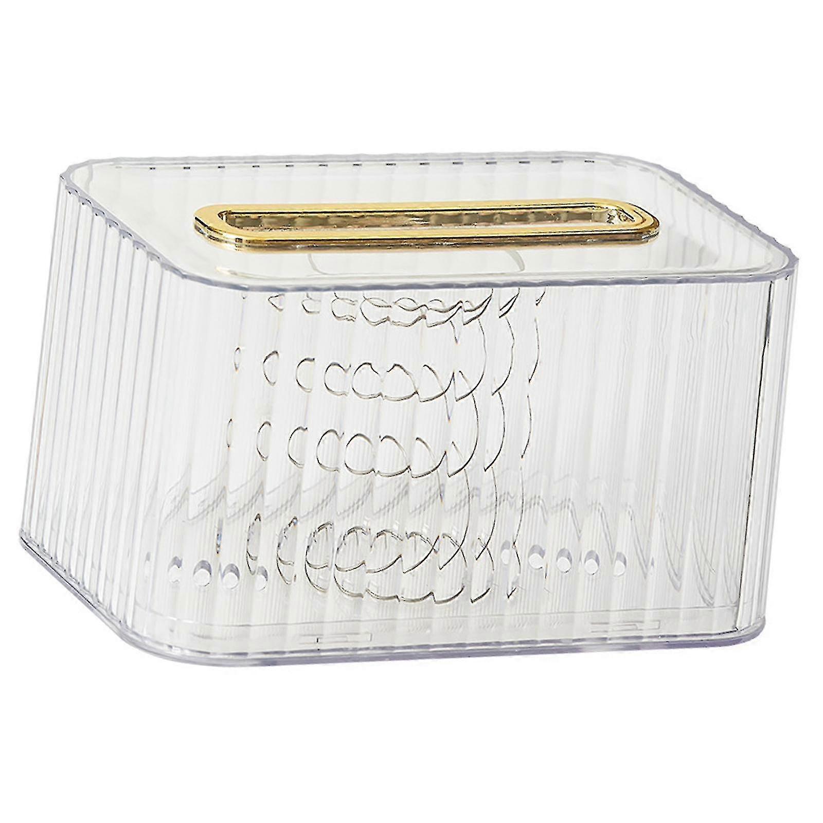 For Tissue Box Rounded Edge  For Tissue Dispenser For Dormitory Bathroom