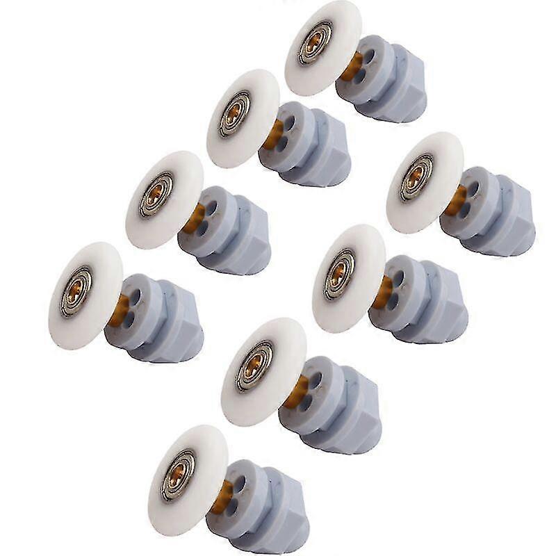 Shower Rollers Wheel For Shower Door Sliding Rollers Shower Door Rollers Brass 8pcs19mm