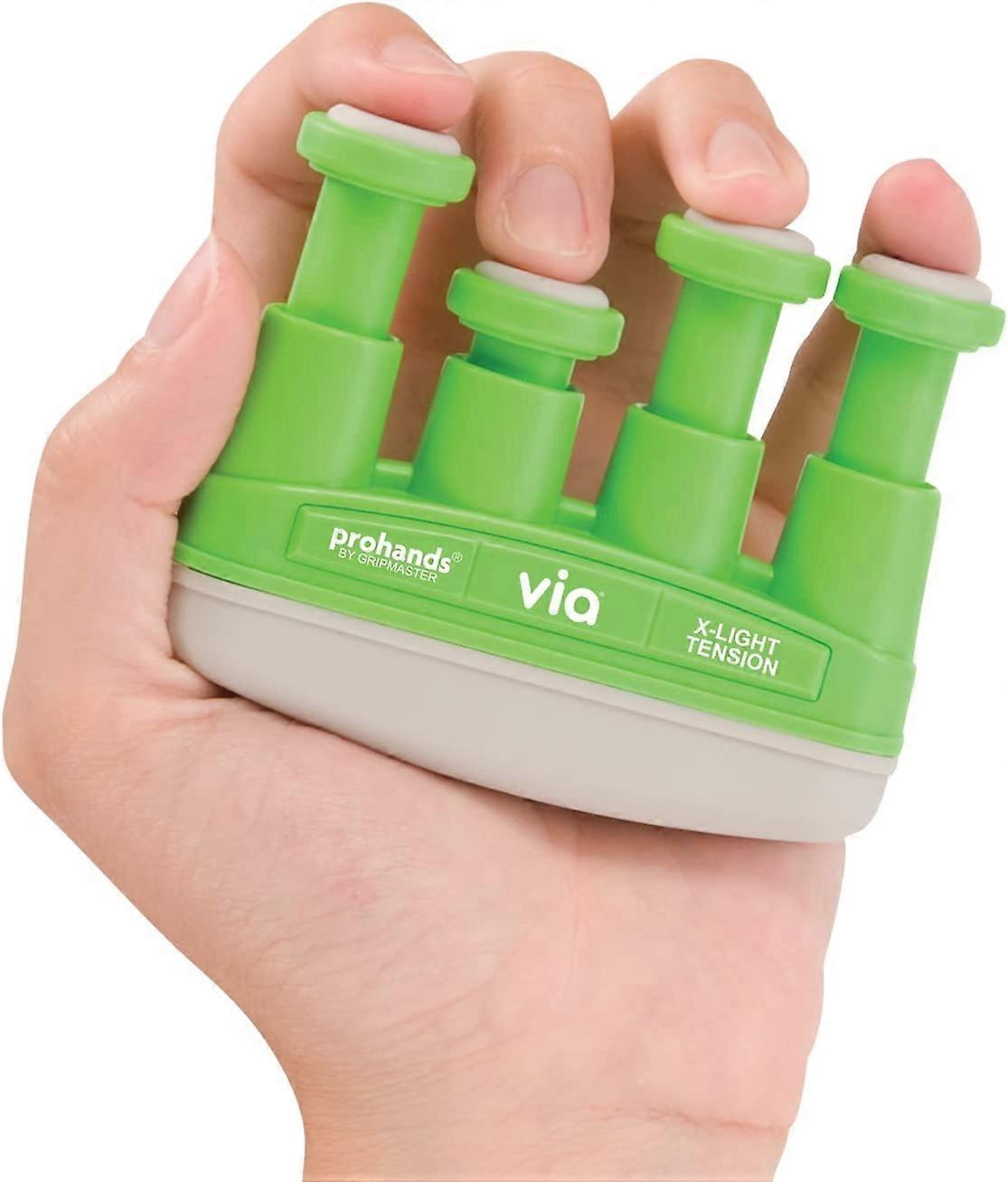 Handtrainer, Fingertrainer (Griffverstärker), federbelastet, Fingerkolbensystem, Isolierung und Übung 2 lbs/lbs pro Finger
