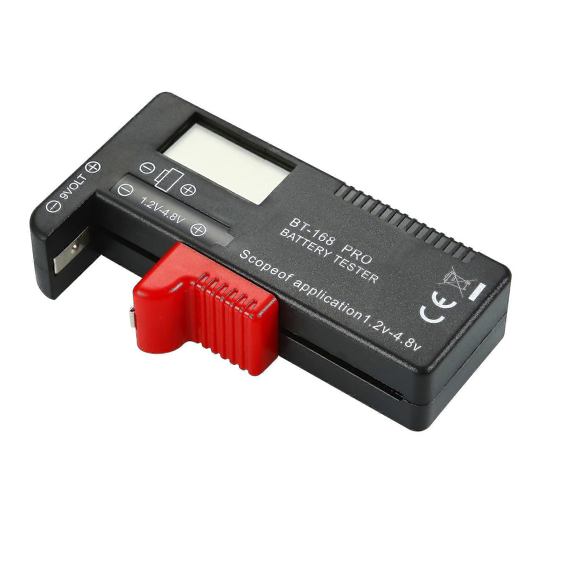 Battery Tester Bt168d Digital Display No. 5 No. 7 No. 9v Battery Power Tester Battery Voltage Tester