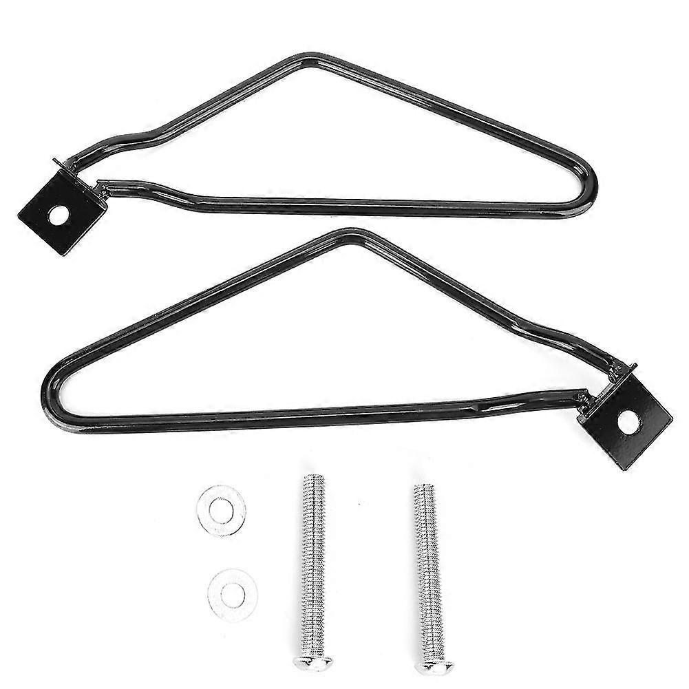 Motorcycle Iron Saddlebag Mount Brackets - Universal Support Accessories