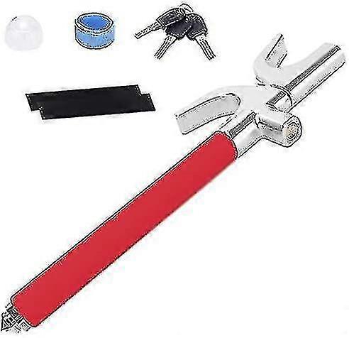 Steering Wheel Lock Universal Car Lock Anti-Theft Device Retractable Steering Lock With 3 Keys