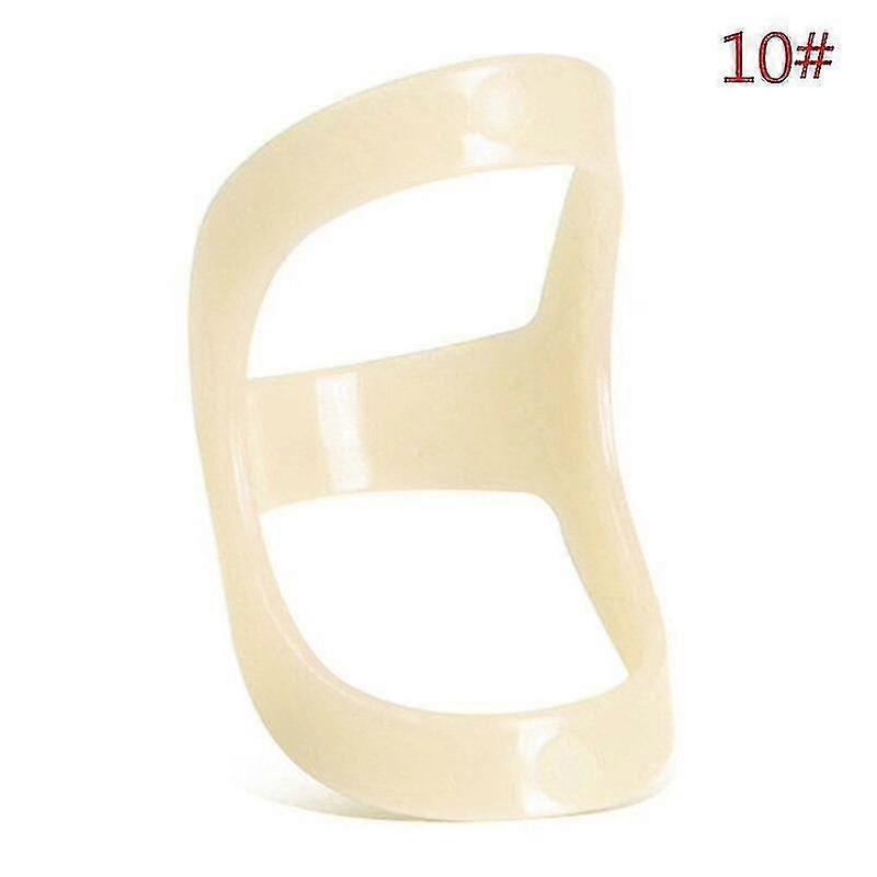 14pcs Finger Splint Anello fisso regolabile rotto dito articolare stabilizzatore dito dito Splint Protector Raddrizzamento Artrite