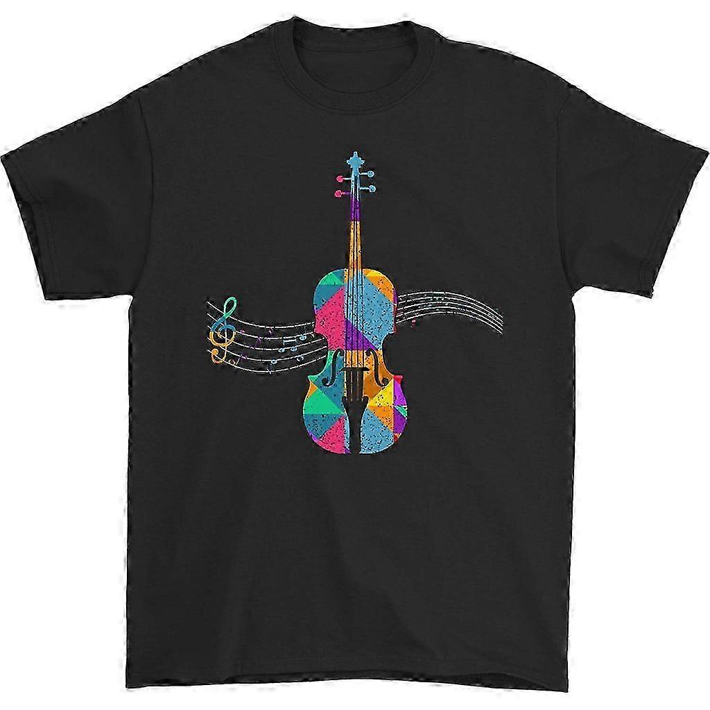 Violin Crew Neck T-Shirt