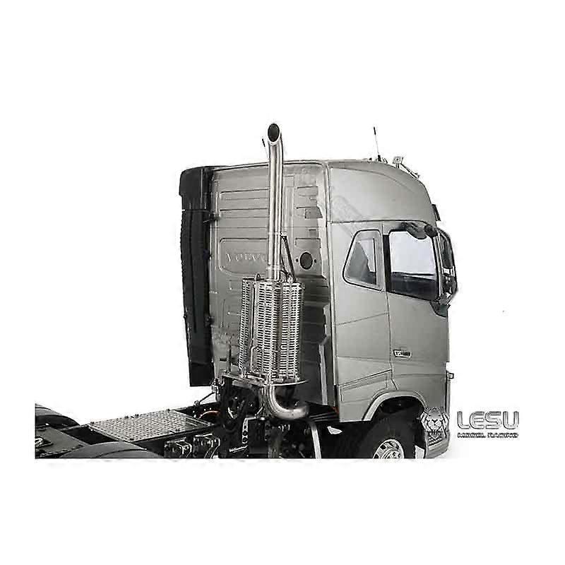 1/14 タミヤー VOL RCトラクタートラックトレーラー DIYモデルに対応したメタルエキゾーストパイプデコレーションパーツ DIYモデル TH19931