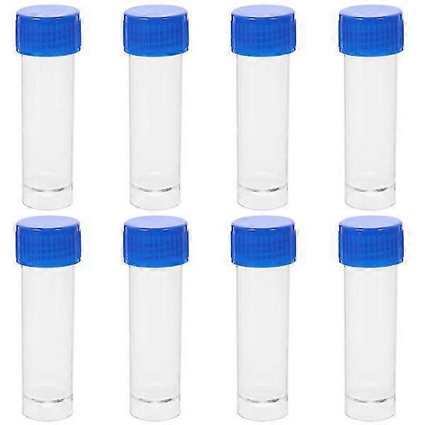 10 Pcs Practical Plastic Specimen Cup Urine Container 25-30ml Without Label Laboratory Medical Use