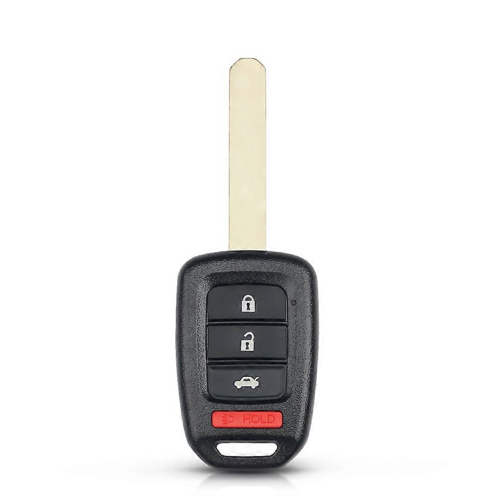 For Honda Accord CR-V FIT XRV VEZEL CITY JAZZ CIVIC HRV FRV Car Remote Key Case Fob 2/3/4 Buttons Key Shell Replacement