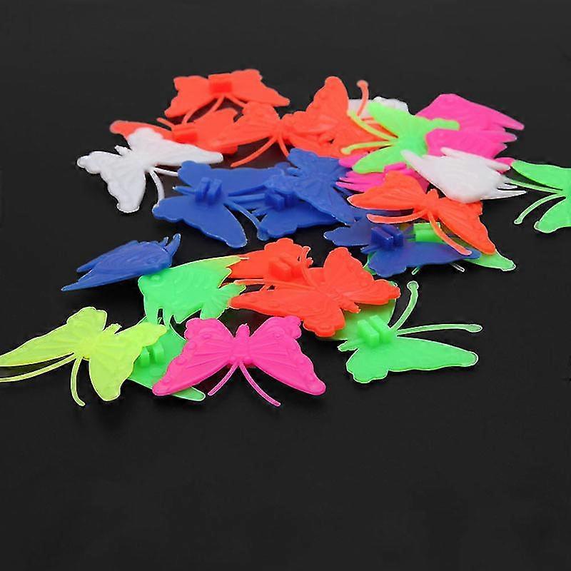 New 26 pcs Wheel Spoke Colorful for Butterfly Fish Decoration Cycling Bicycle Bi