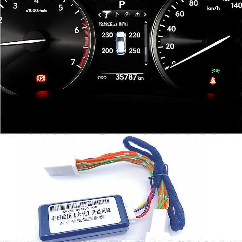 For Lexus IS NX NX200t NX300h Series 2015-2023 Car TPMS Tire Pressure Monitoring System Tire Pressure Display Security Alarm