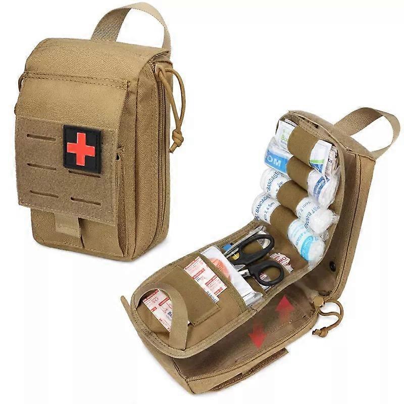 Τακτική Molle πρώτες βοήθειες κιτ ιατρική τσάντα Edc σακούλα έκτακτης ανάγκης κάμπινγκ επιβίωσης πακέτο υπαίθριου φακού Επίδεσμος