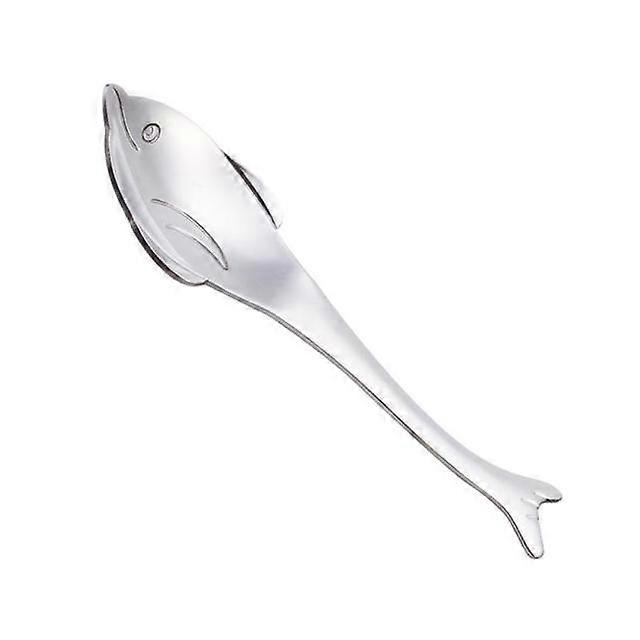 304 Stainless Steel Coffee Spoon Creative Cartoon Fish Spoon Mixing Spoon Coffee Spoon Ice Cream Spoon Kitchen Tool Tableware