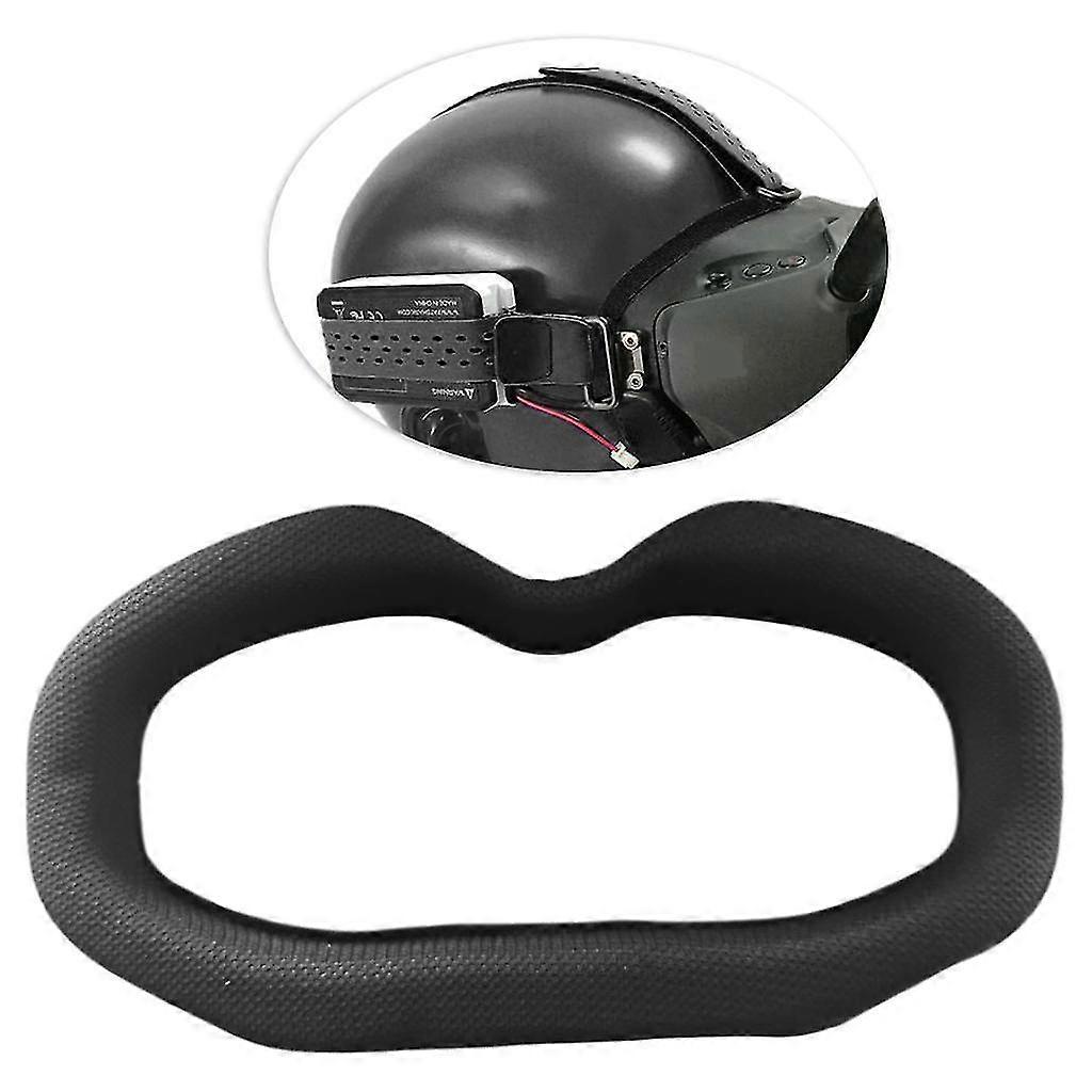 Soft Skin-friendly Fabric Foam Padding Accessories For Dji Fpv Goggles, Easy To Replace - Blue