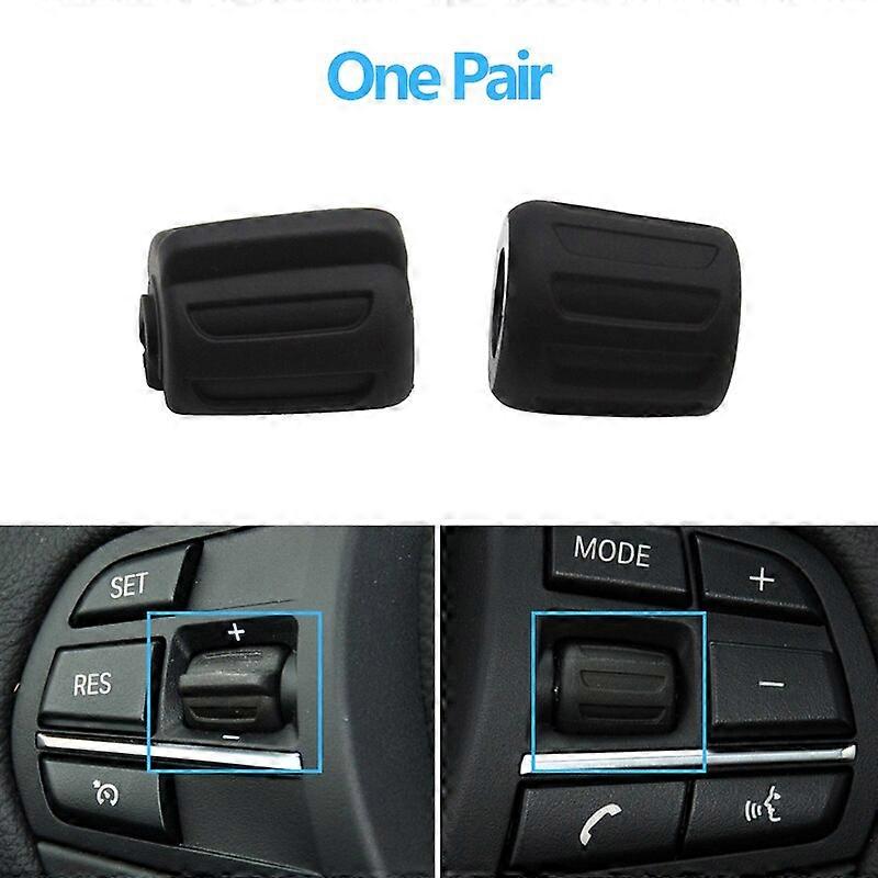 Car Left Right Steering Wheel Control Knob Buttons For BMW 1 2 X1 X2 X3 X4 X5 X6 Series F45 F15 F16 F25 F26 F39 61319273656 Vehicle Steering Wheel Cov