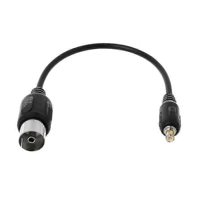 1pc Iec To Mcx Antenna Pig Cable Adapter Connector For Usb Tv Dvb-t Tuner