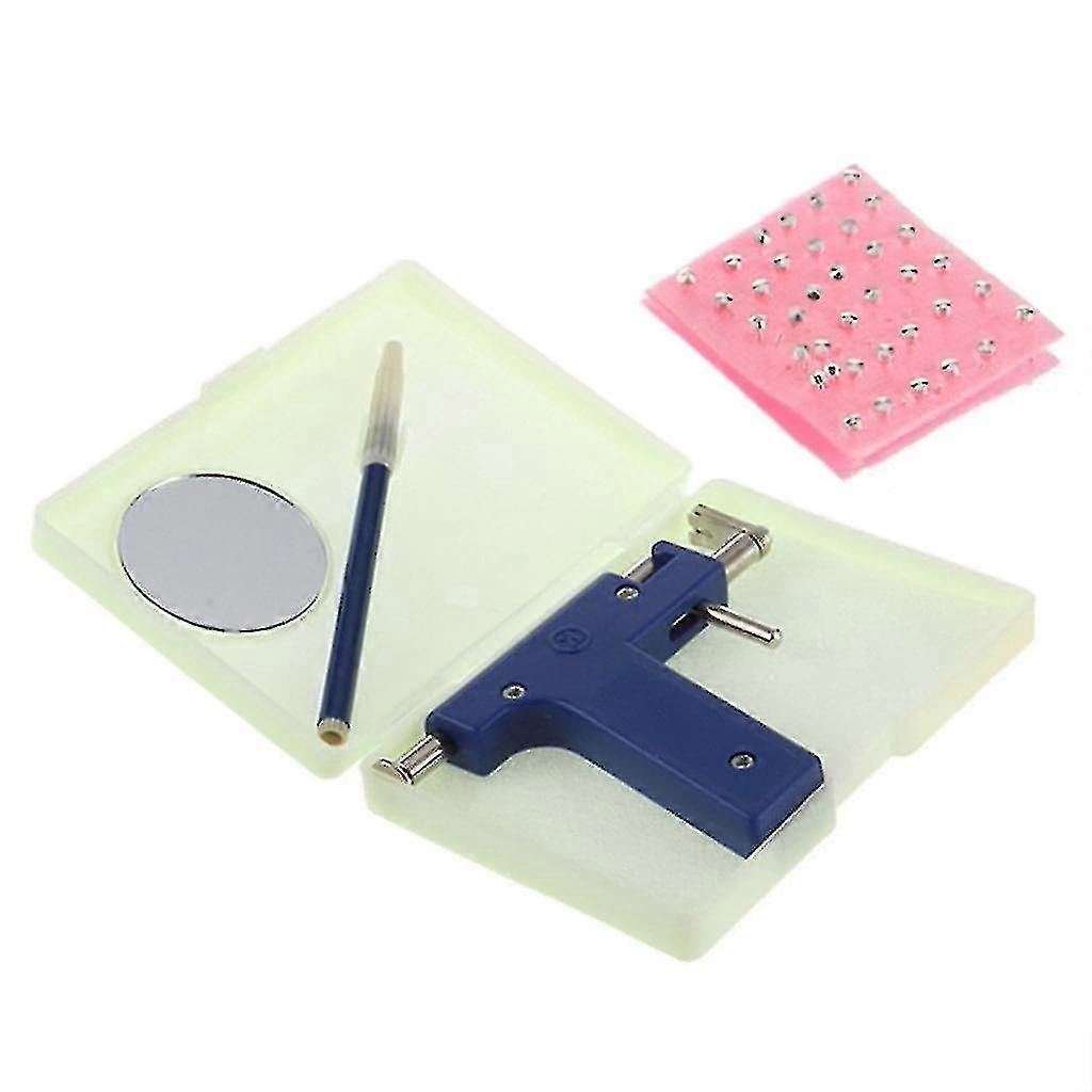 Safety Ear Hole Gun Set With Stud Earrings