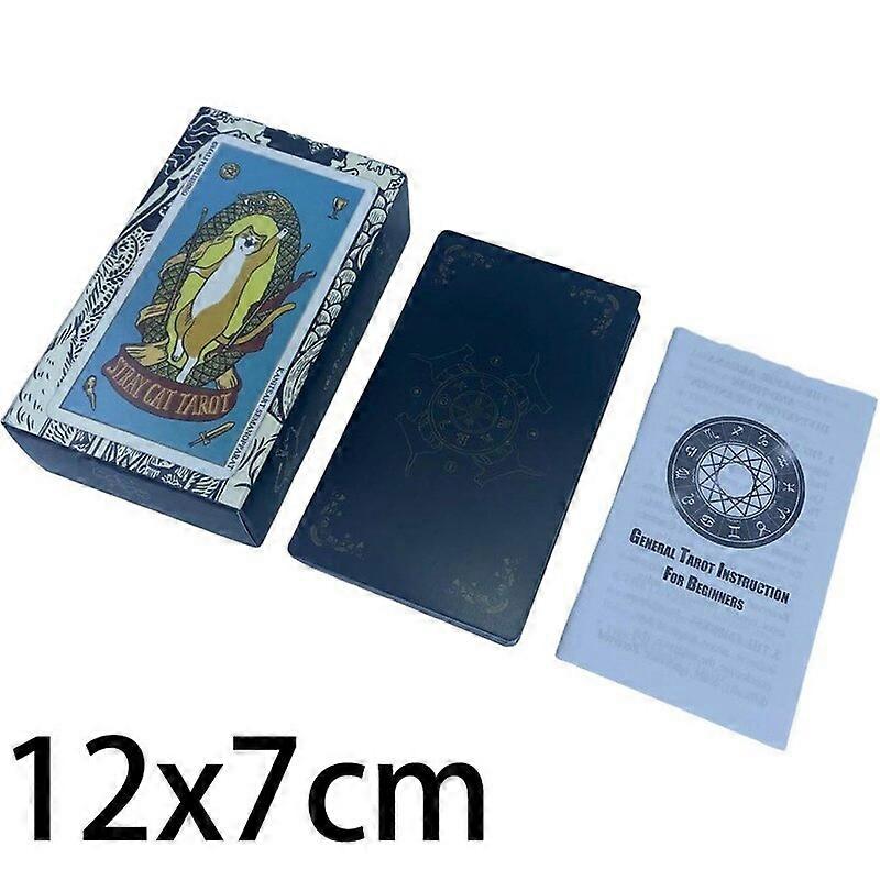 12*7cm Stray Cat tarot  Card Game