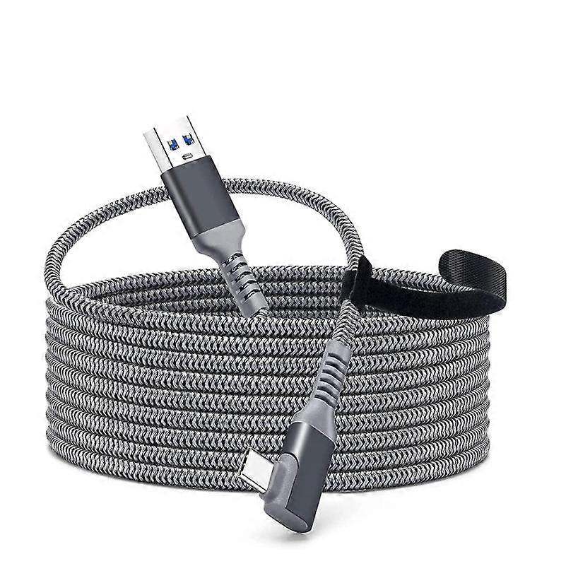 Tiergrade Oculus Quest 2 Link Cable, 5m USB 3.2 Gen 1 Type C Oculus Link, Compatible with Oculus Quest, Fast Data Transfer and Fast Charge Oculus Ques