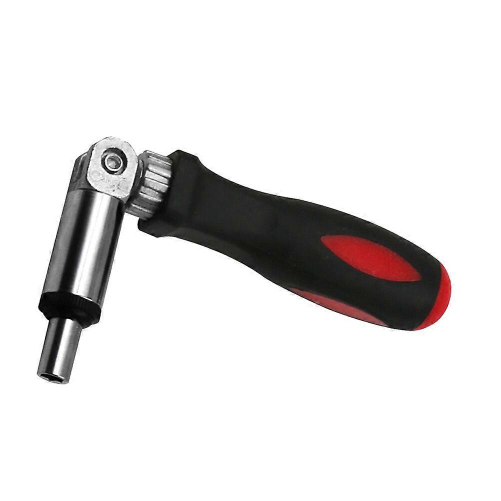 Multi Function Ratchet Screwdriver With Variable Angle Of 0-180 Degree And 1/4 Inch Inner Hexagonal Interface