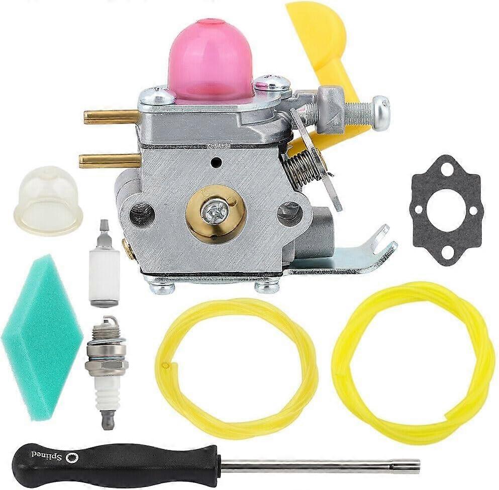 C1U-W18 Carburetor for Poulan WeedEater Featherlite FL20 FL20C FL25C FL26 FX26S FX26SC FX265 XT260 SST25 SST25C String Trimmer 530071752 530071822 545