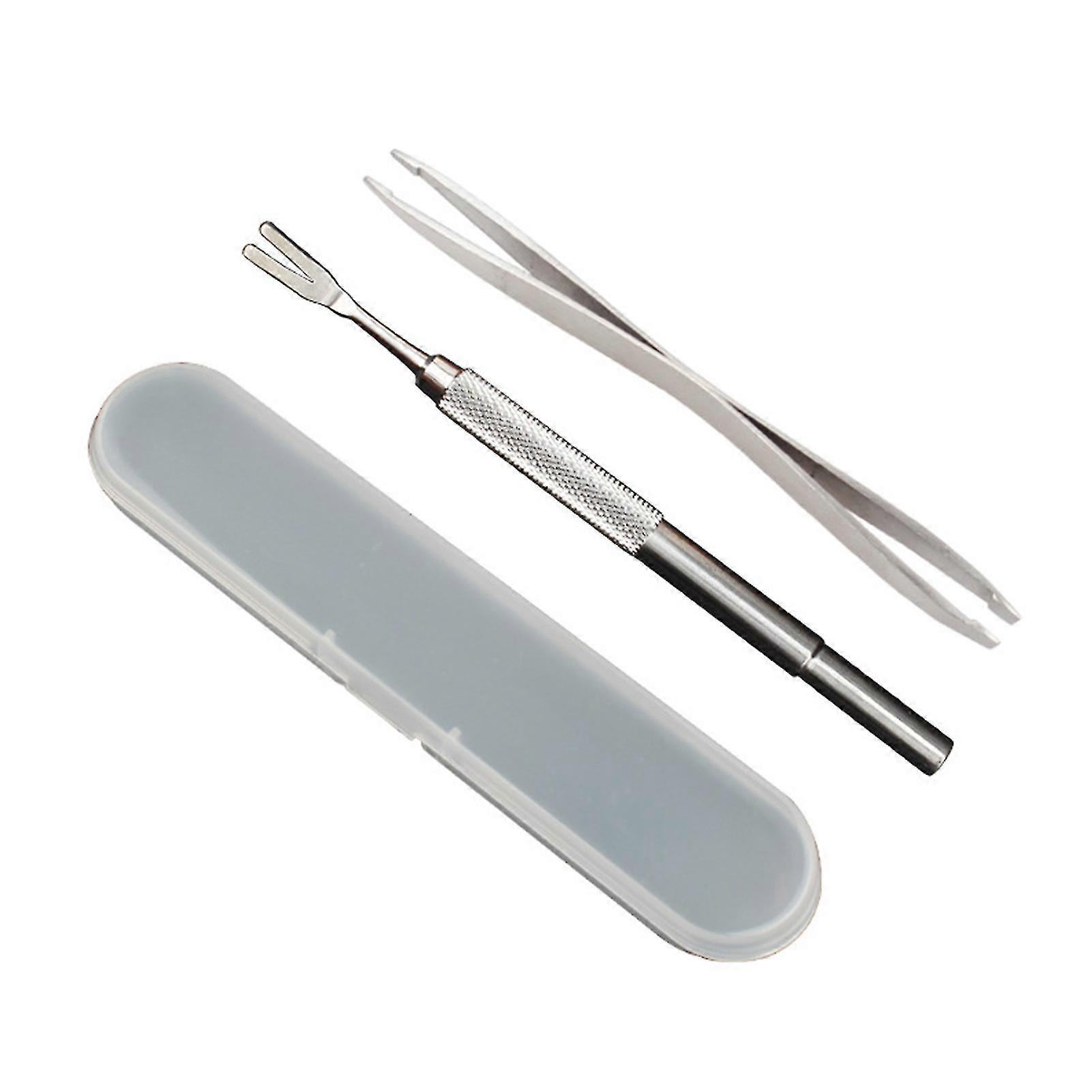 N Stainless Steel Pet Cleaning Fleas Tick Removal Tools Set Fork Easy