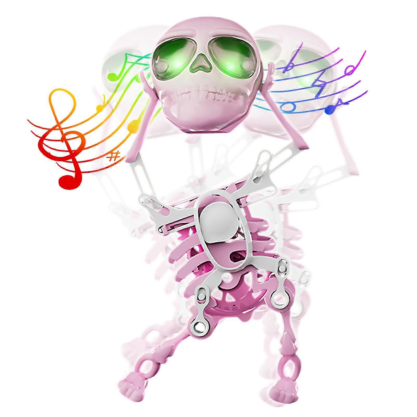 Dancing Skeleton, Funny Swing Small Skeleton Figure Toy Built-in Music NEW