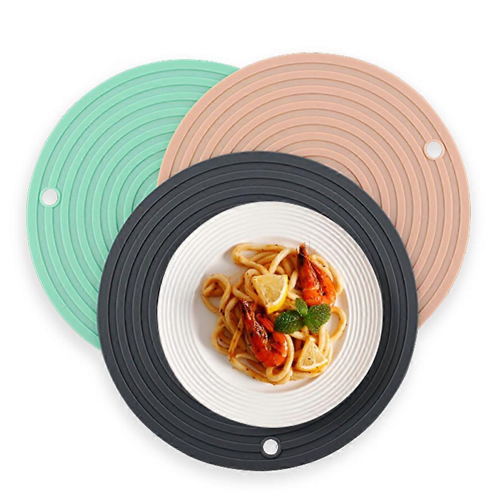 Large Silicone Heat-Resistant Mat - Non-Slip Trivet, High-Temperature Dining Table Protector