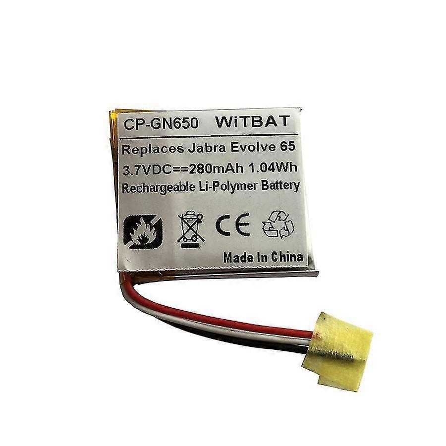 Suitable For Jabra Evolve 65 Bluetooth Headset Battery Ahb472625plt