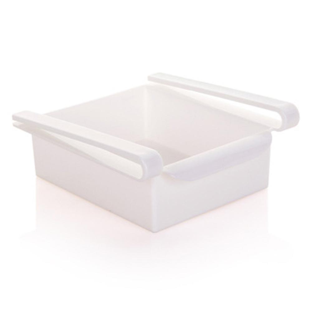 Kitchen Fridge Freezer Slide Drawer Type Food Fruit Egg Storage Organizer Box