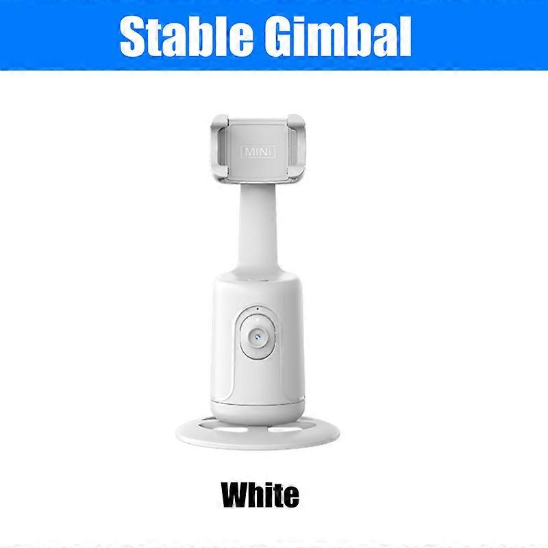 FANGTUOSI 360 Rotation follow-up Gimbal Stabilizer Monopod Tripod Desktop tracking gimbal For Tiktok live photography 2023 New
