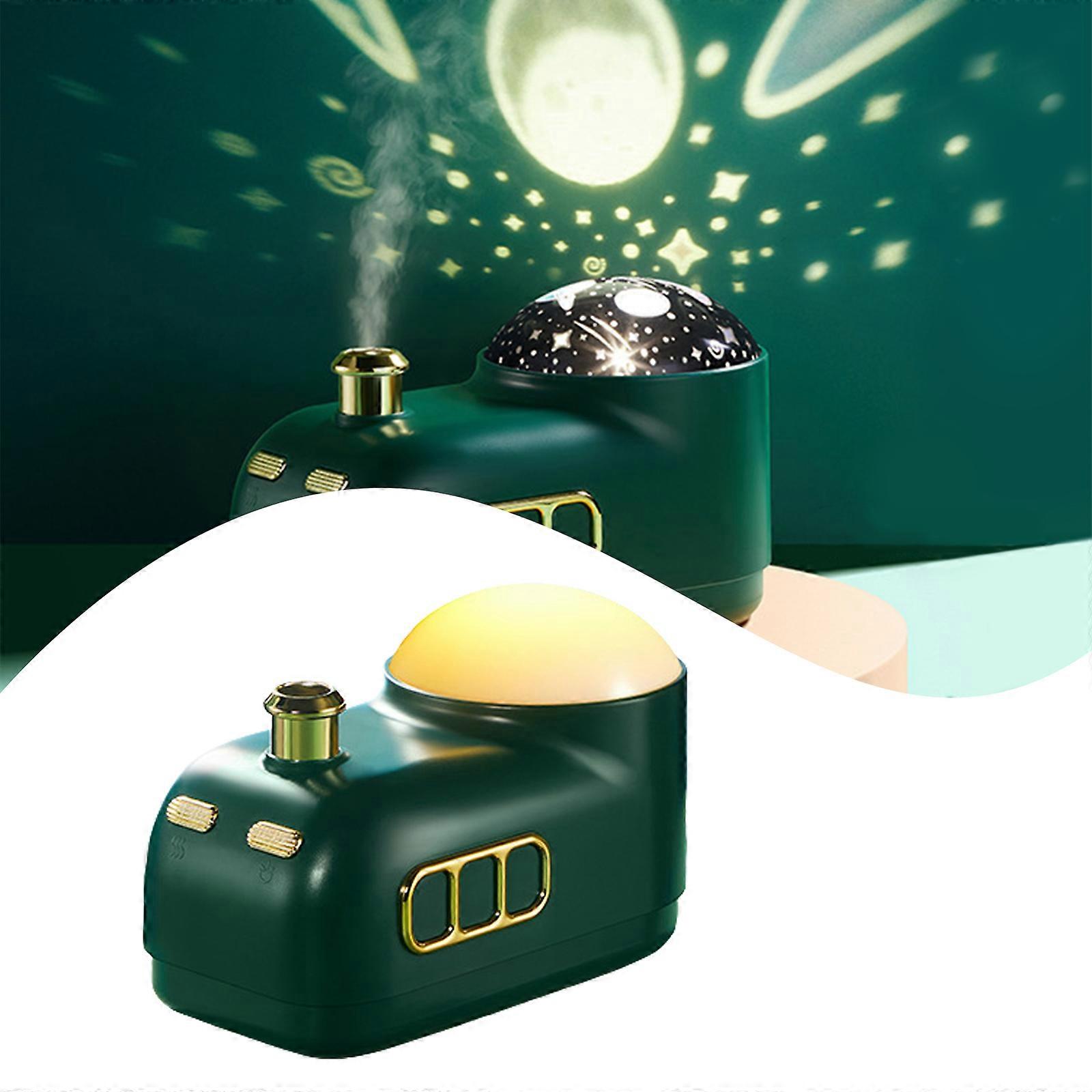 350ml Humidifier Ultra Quiet with Lights Cute Portable Train Decoration Home