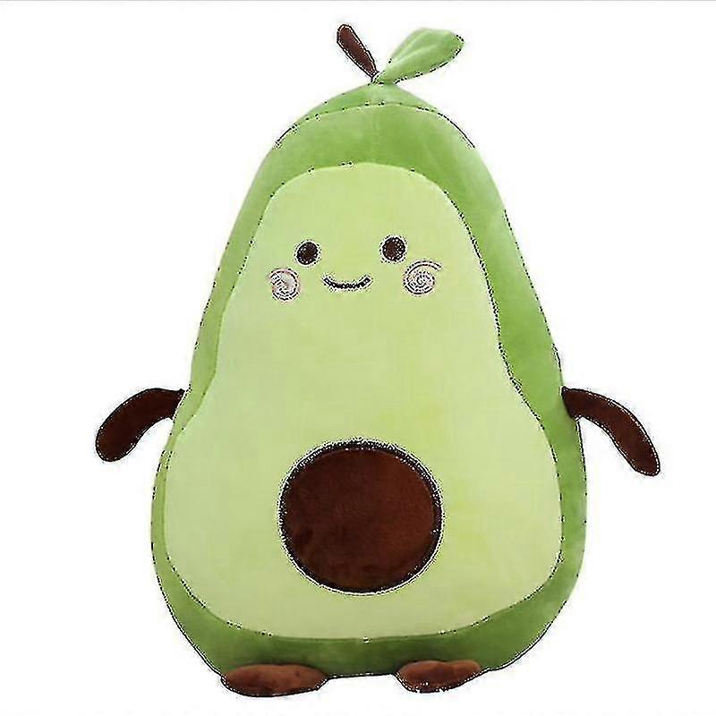 Luiwoonぬいぐるみアボカドぬいぐるみかわいい漫画のぬいぐるみ柔らかい枕人形ソファクッション抱擁ぬいぐるみギフト女の子のための男の子バレンタインギフト、クリスマス