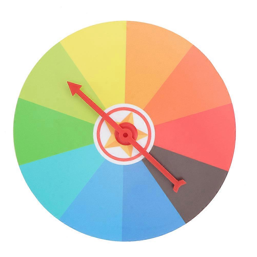1 set di Draw Game Wheel Set Attività didattiche Rotary Props Fun Wheel