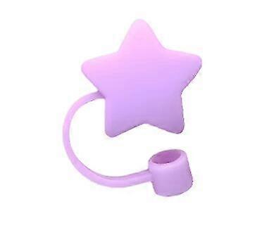 4pcs Silicone Drinking Straw Caps Decorative Straw Tip Covers Reutilizable Drinking Straw End Plugs