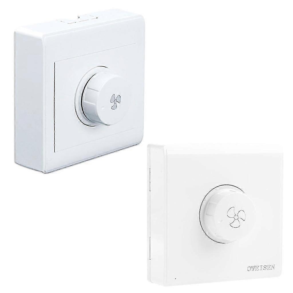 Variable Fan Control Switch Stepless Speed Dimmer Adjustable Rotary Switch