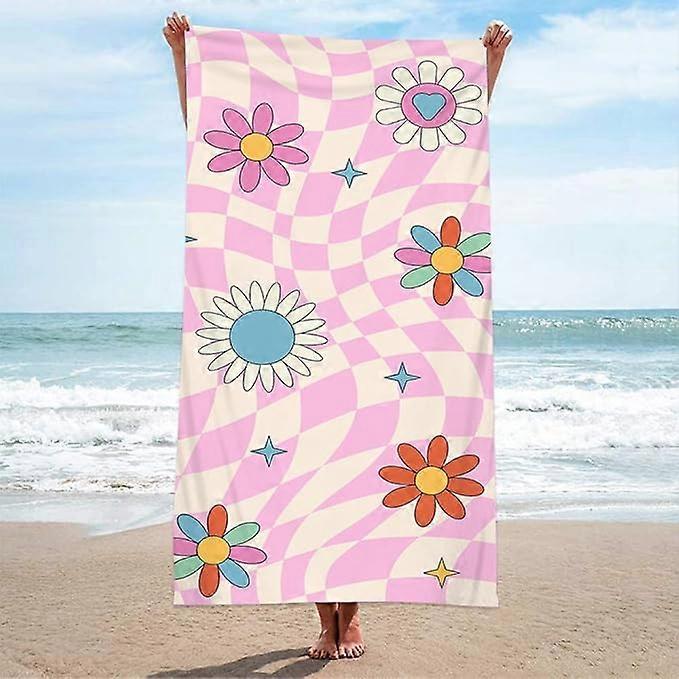 Beach towel, microfiber beach towel, oversized, quick-drying
