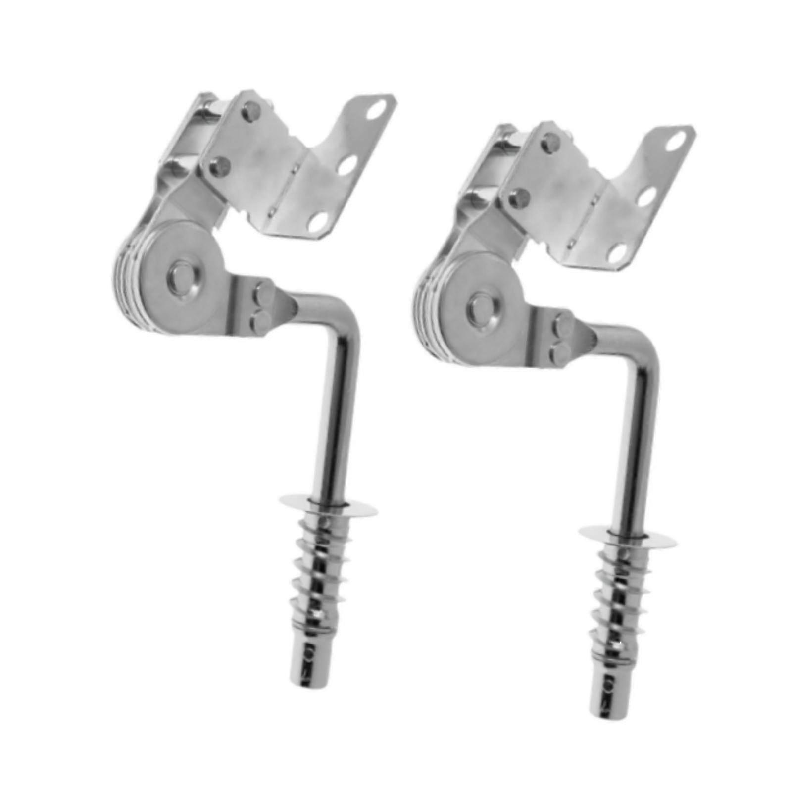 2 Pieces Couch Backrest Regulator Furniture Part Metal Sofa Armrest Adjuster 10.5cm