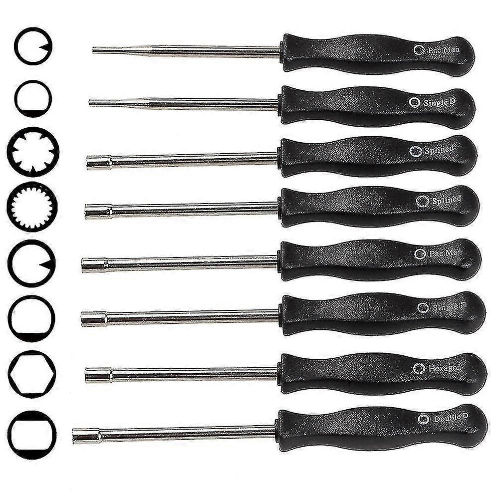 8pcs Vergaser Einstellwerkzeug Vergaser Einstellschrauber Einstellung Tool Kit