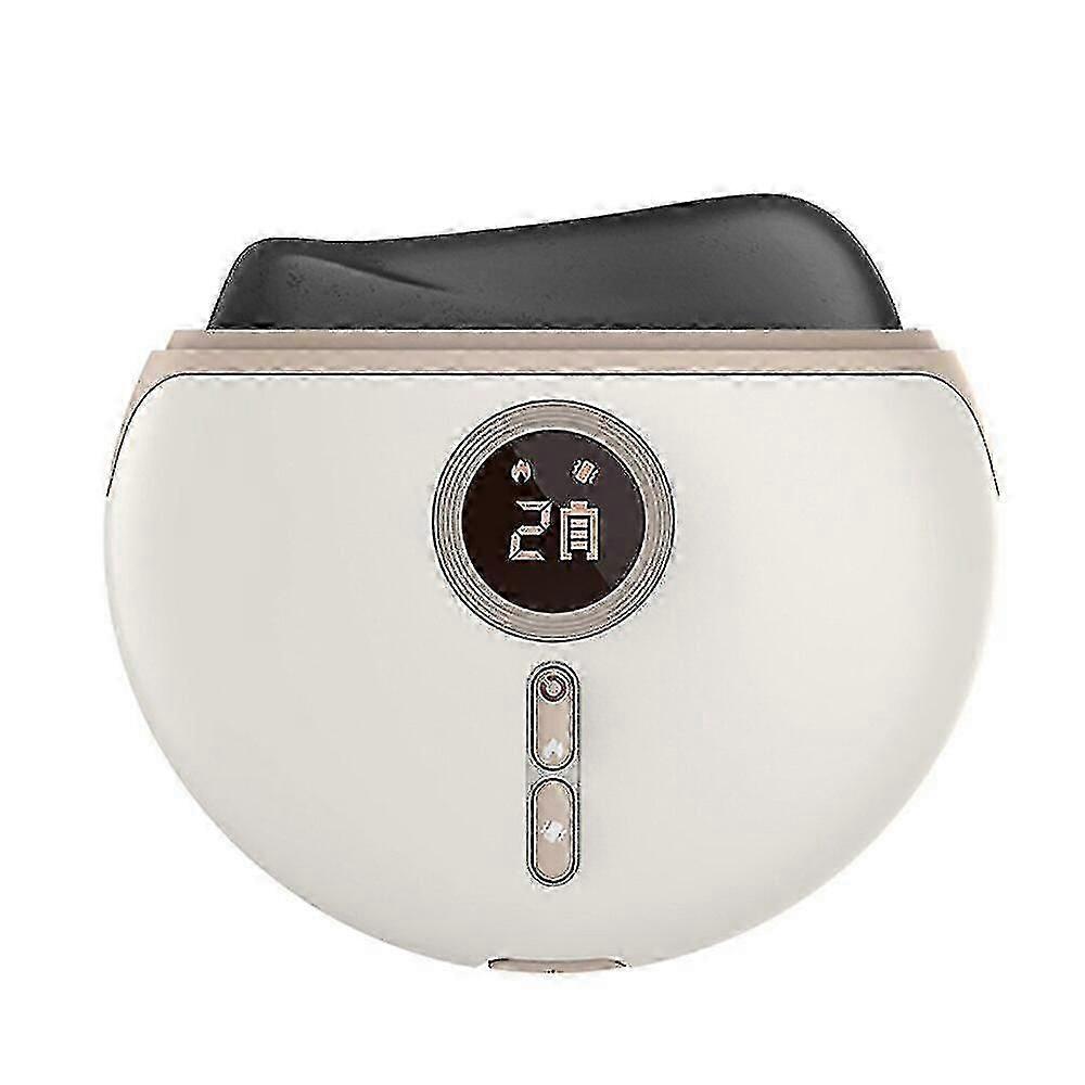 Ny elektrisk Gua Sha massager värme vibrationer nacke ansikte lyft röd infraröd antirynk ansikts hudvård massageverktyg gratis frakt