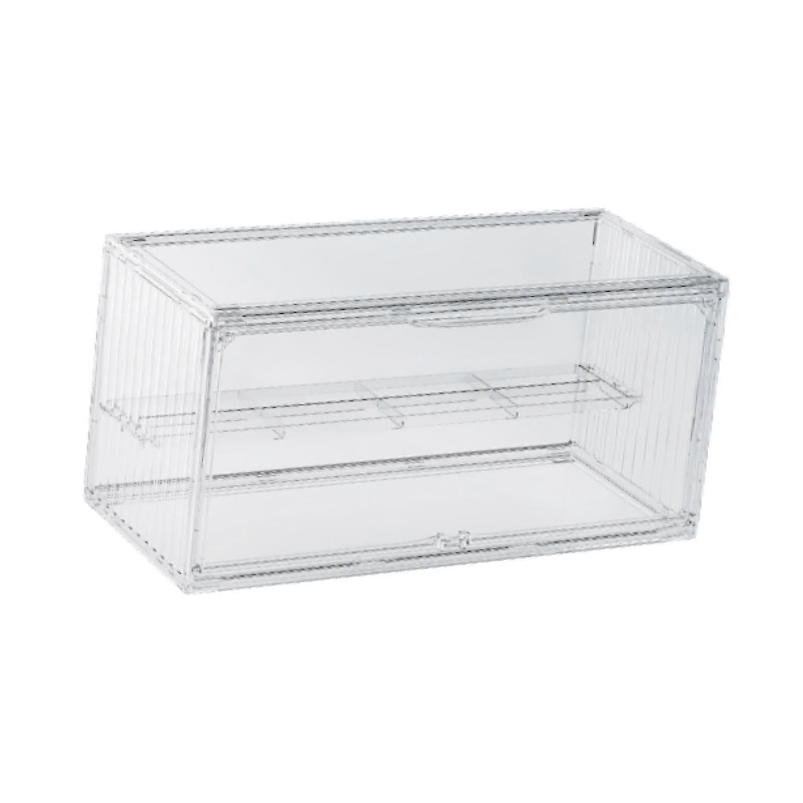 Display Cabinet Protection Box Dustproof Clear Display Case for Toys Figures
