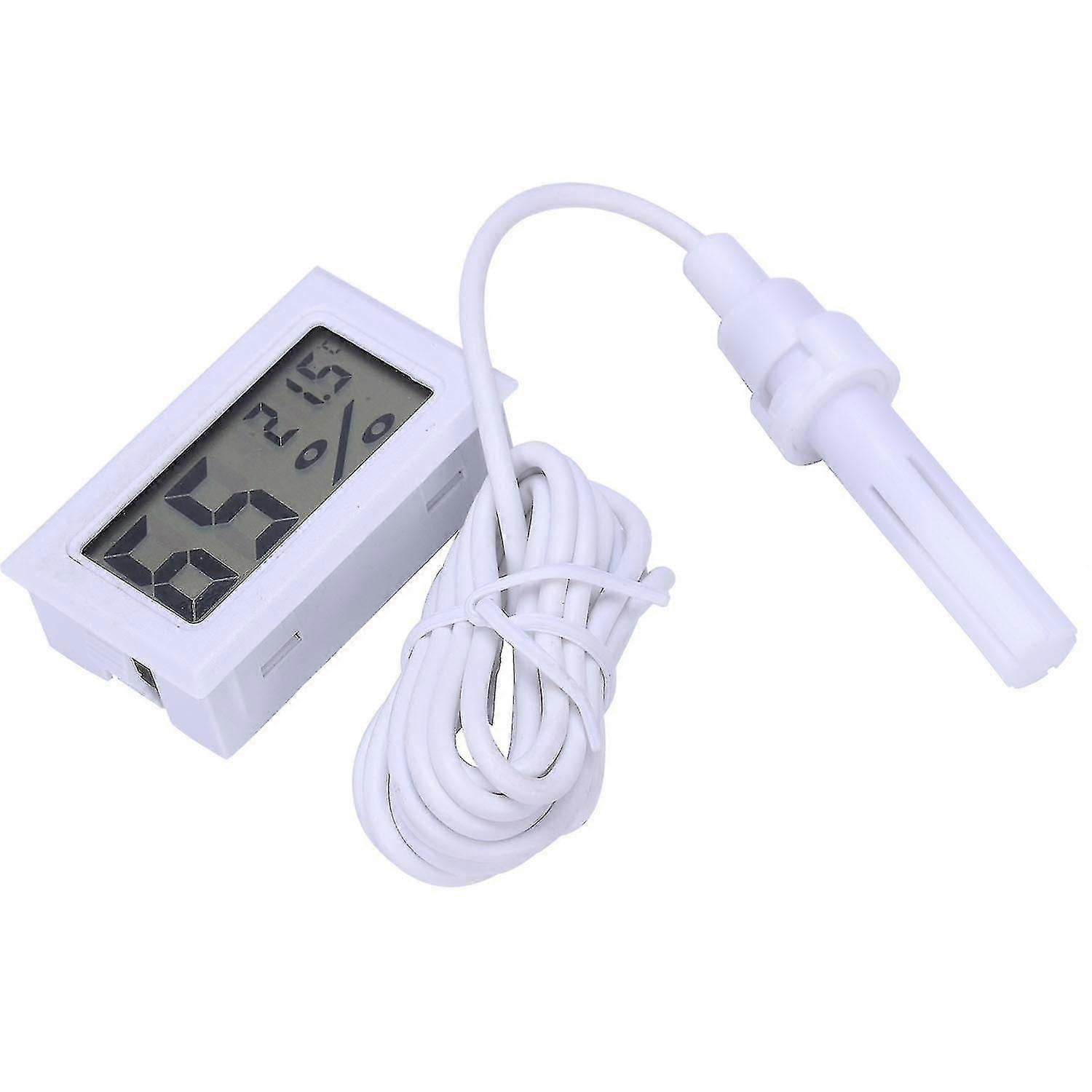 Embedded Temperature And Humidity Meter Fy-12 Electronic Hygrometer Digital Temperature Hygrometer With Probe