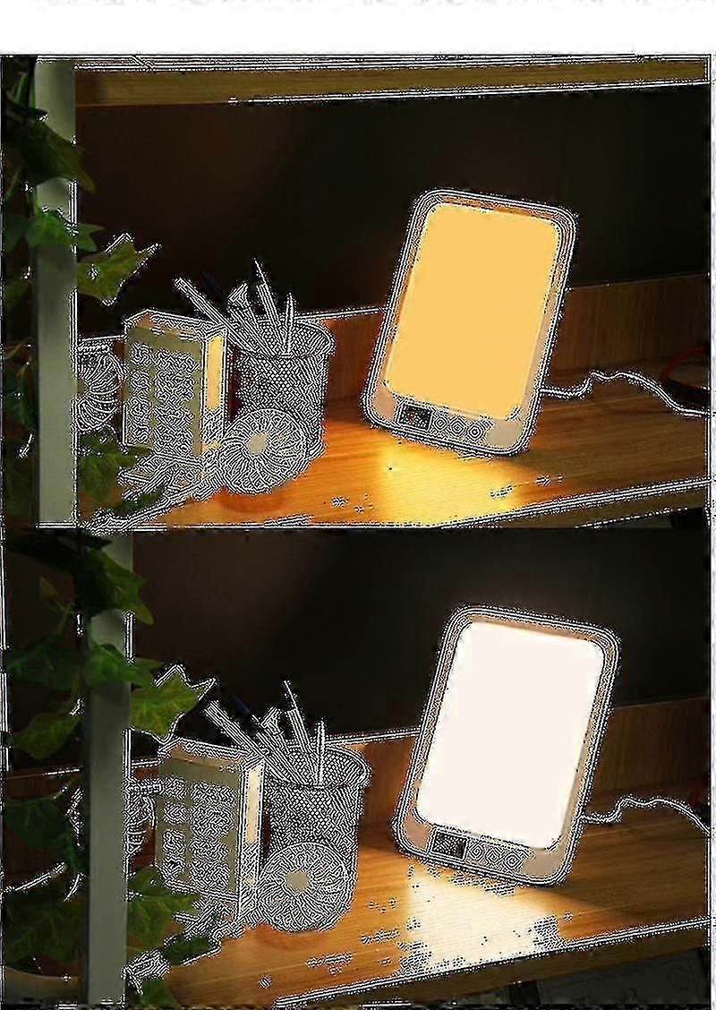 10000 Lux Light Therapy Lamp, Light Therapy Lamp With 3 Colors And 6 Brightness Levels, For Seasonal Depression, With Timer And Display, Touch Control
